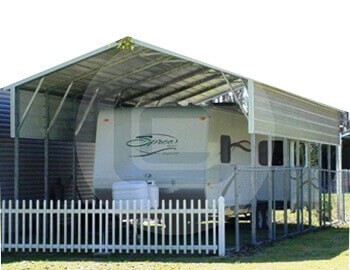 Outside Mount Frame Rv RV Covers - American Metal Structures